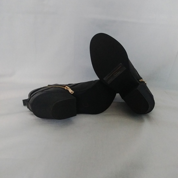 Report Woman's Black Heels Boots Size 8.5 - Picture 4 of 4